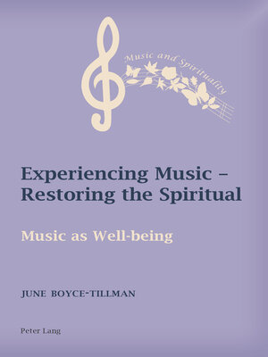 cover image of Experiencing Music – Restoring the Spiritual